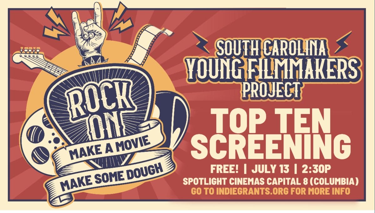 poster for SC Young Filmmakers Screening 2024