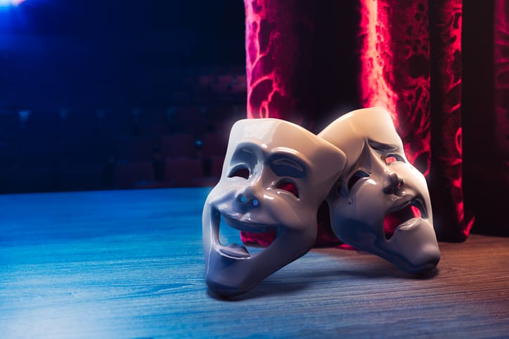 Image of theater masks